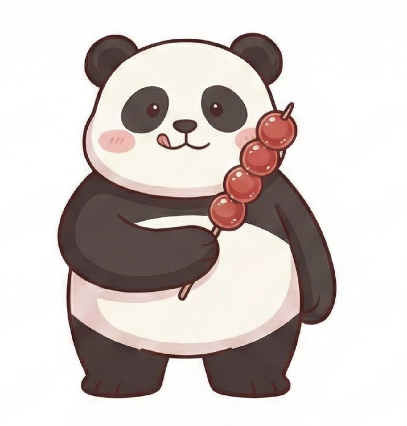 Panda Holding Tanghulu